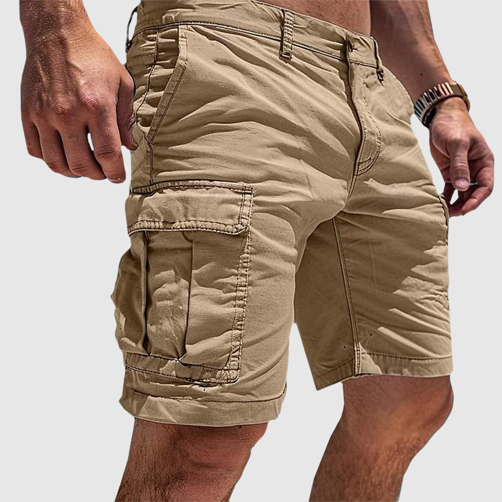Herre Cargo Shorts - Beige