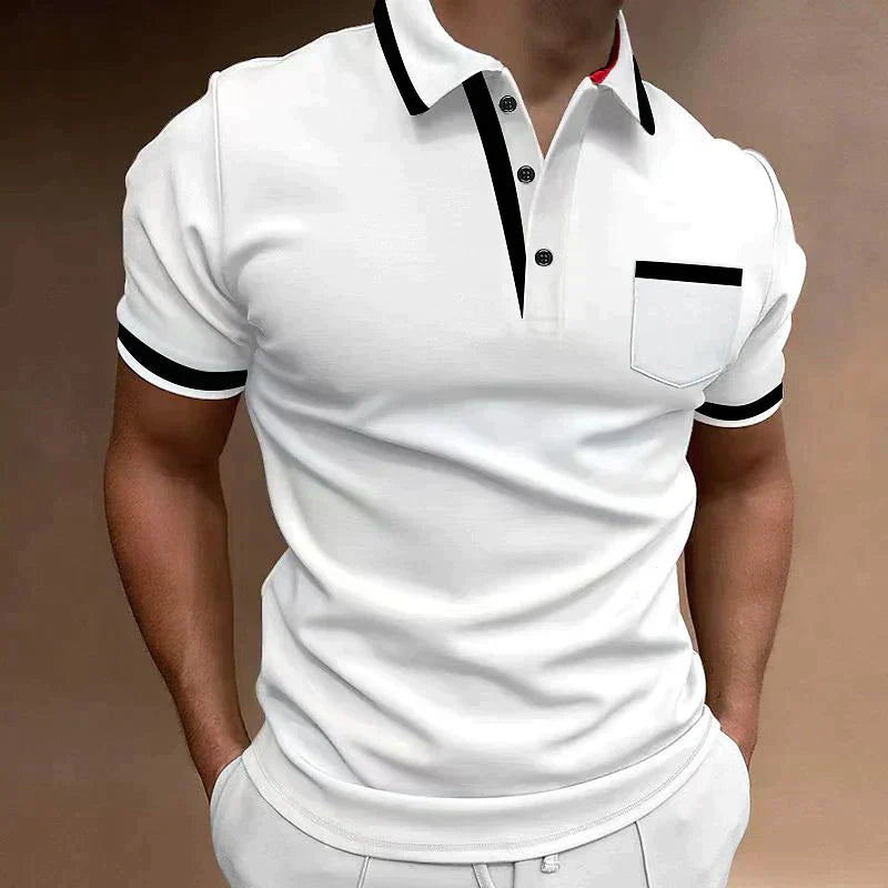 Herre Polo Shirt med kort ærme