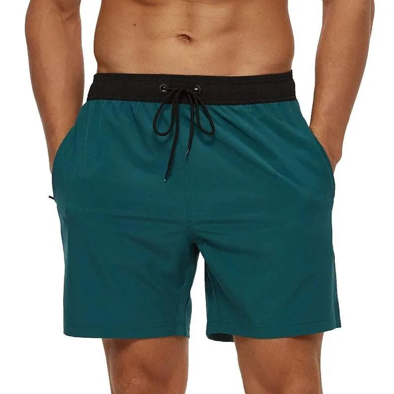Herre Badeshorts - Mørkegrøn