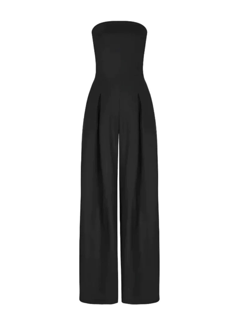 Dame Jumpsuit med brede ben