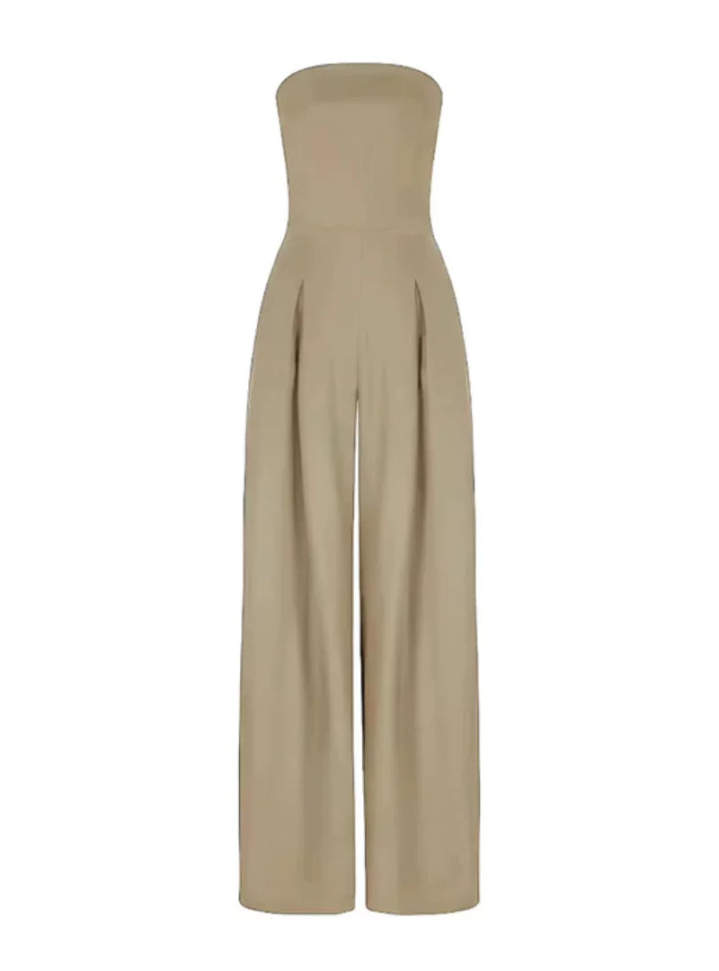 Dame Jumpsuit med brede ben