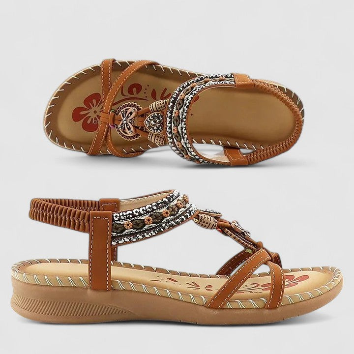 Dame Sandaler - Beige Bali