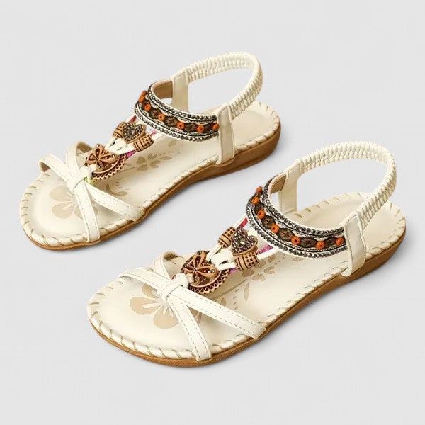 Dame Sandaler - Hvid Athen