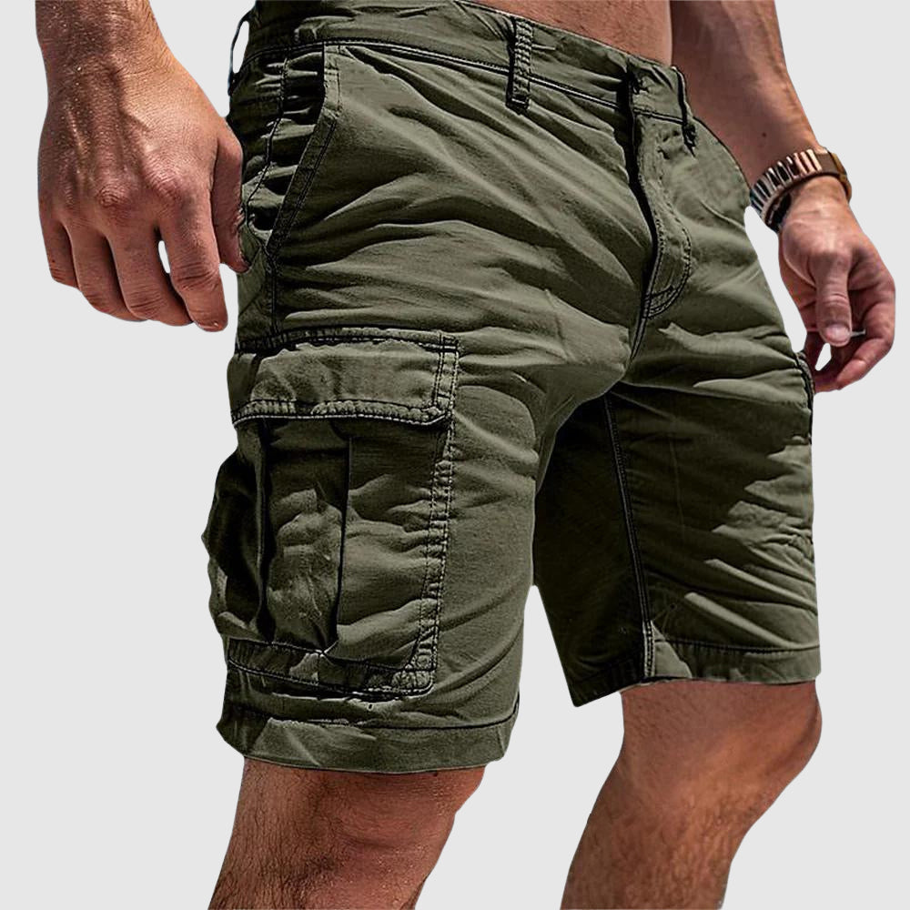 Herre Cargo Shorts - Grøn